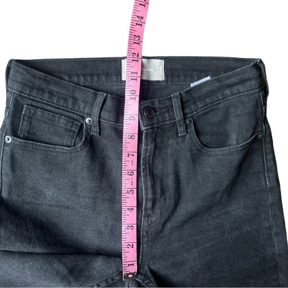 Everlane Women’s Washed Black High Rise Skinny Jeans, Size 27 Regular - Picture 8 of 9